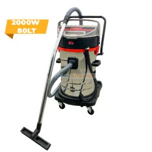 ASPIRATEUR 2 MOTEURS 2000W 80LT CROWN