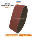BANDE ABRASIVE EN TOILE 533*75 G150 – Image 6