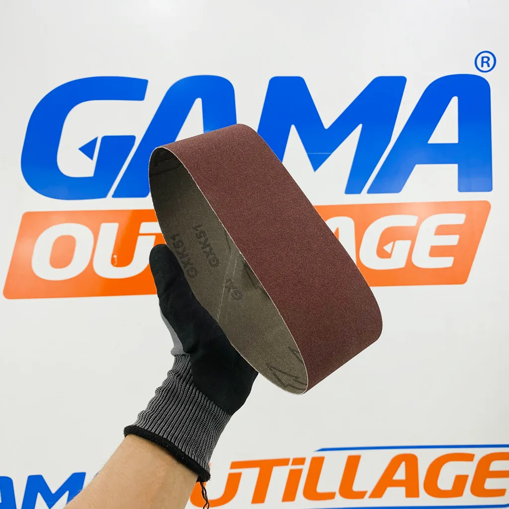BANDE ABRASIVE EN TOILE 533*75 G150 – Image 5