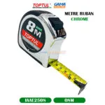 METRE RUBAN 8M CHROME TOPTUL – Image 5