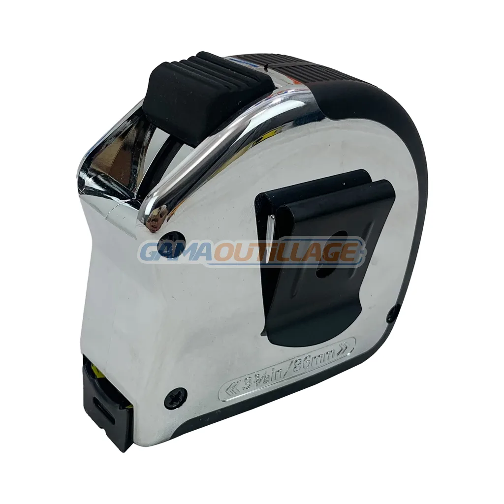 METRE RUBAN 8M CHROME TOPTUL – Image 3