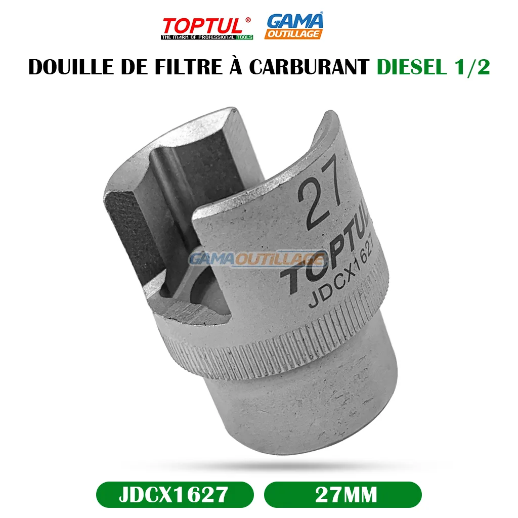 DOUILLE DE FILTRE À CARBURANT DIESEL 1/2 TOPTUL – Image 6