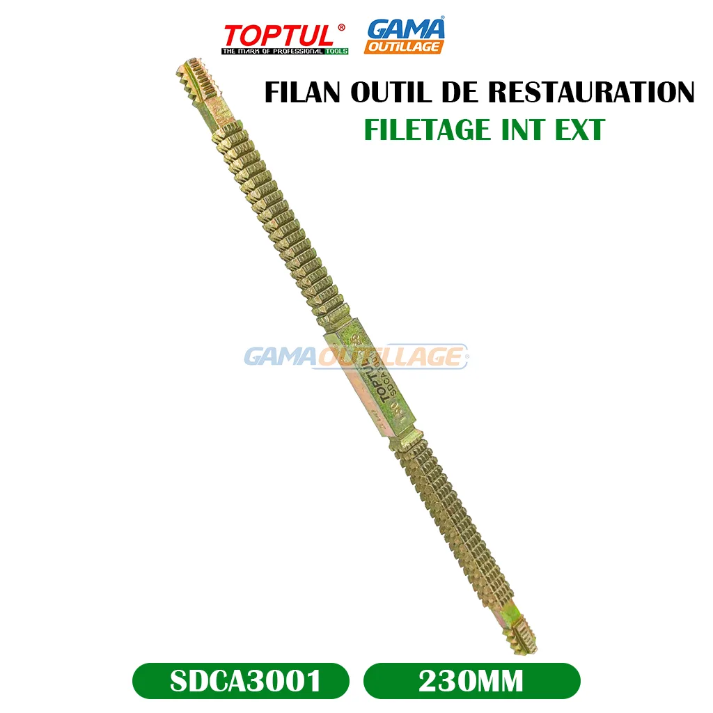 FILAN OUTIL DE RESTAURATION FILETAGE INT EXT TOPTUL – Image 6