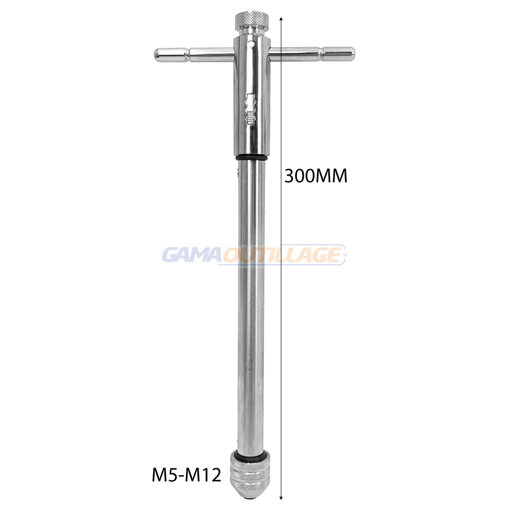 TOURNE A GAUCHE A CLIQUET M5-M12 300MM TA – Image 2