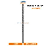 MECHE A BETON 25*450 SDS MAX TA – Image 6