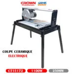 COUPE CERAMIQUE ELECTRIQUE 250MM 1100W CROWN – Image 10