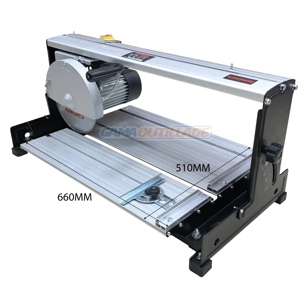 COUPE CERAMIQUE ELECTRIQUE 250MM 1100W CROWN – Image 4