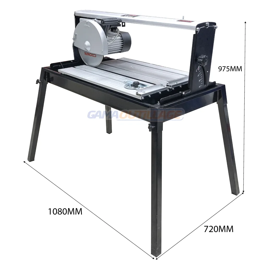 COUPE CERAMIQUE ELECTRIQUE 250MM 1100W CROWN – Image 2