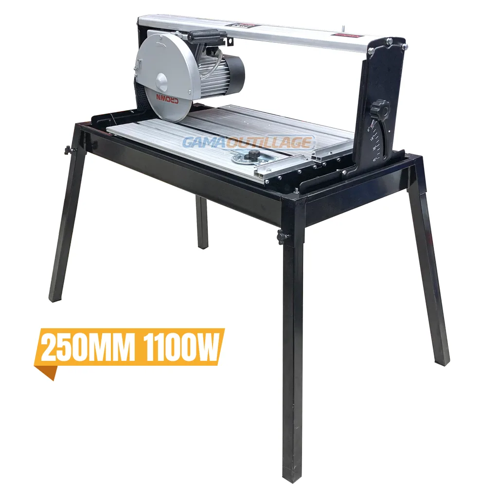 COUPE CERAMIQUE ELECTRIQUE 250MM 1100W CROWN – Image 1