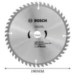 DISQUE BOIS ECO 190MM 48DENTS BOSCH – Image 2
