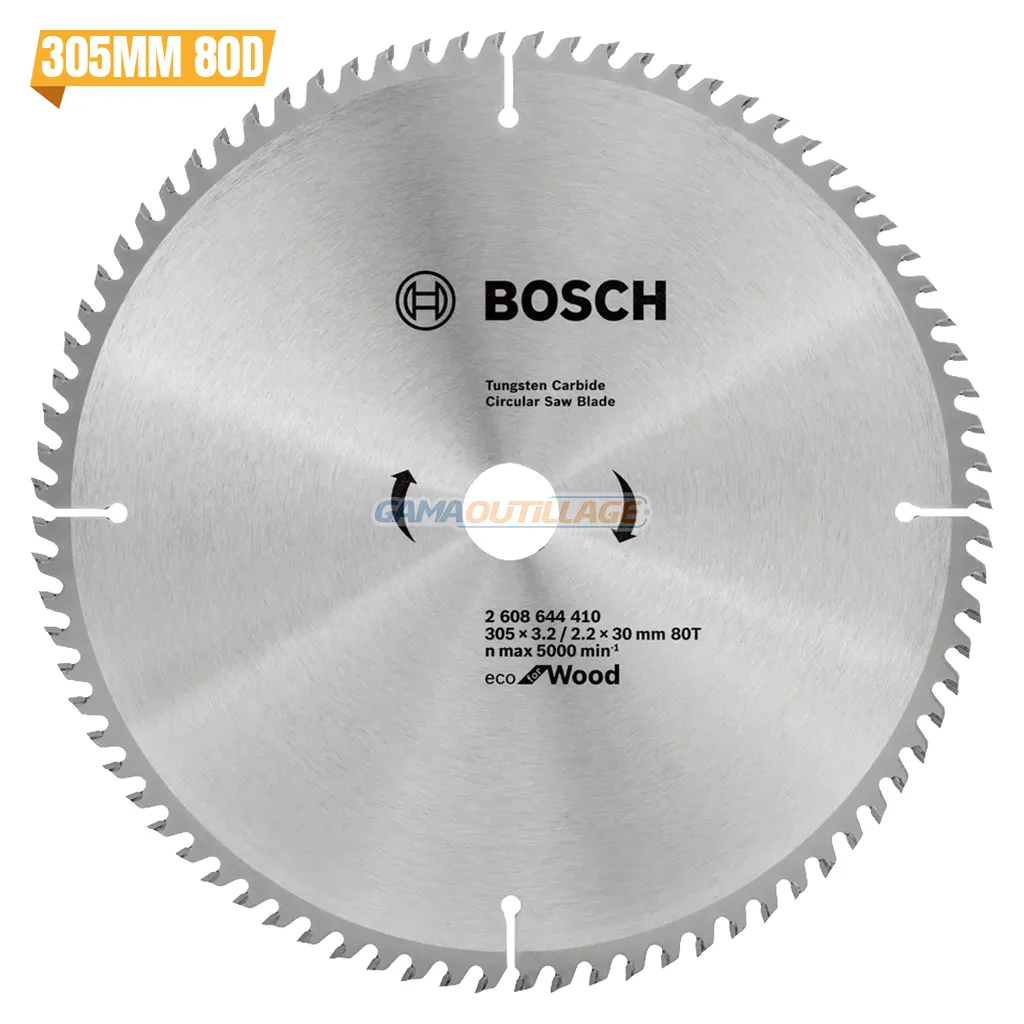 DISQUE BOIS ECO 305MM 80 DENTS BOSCH – Image 1