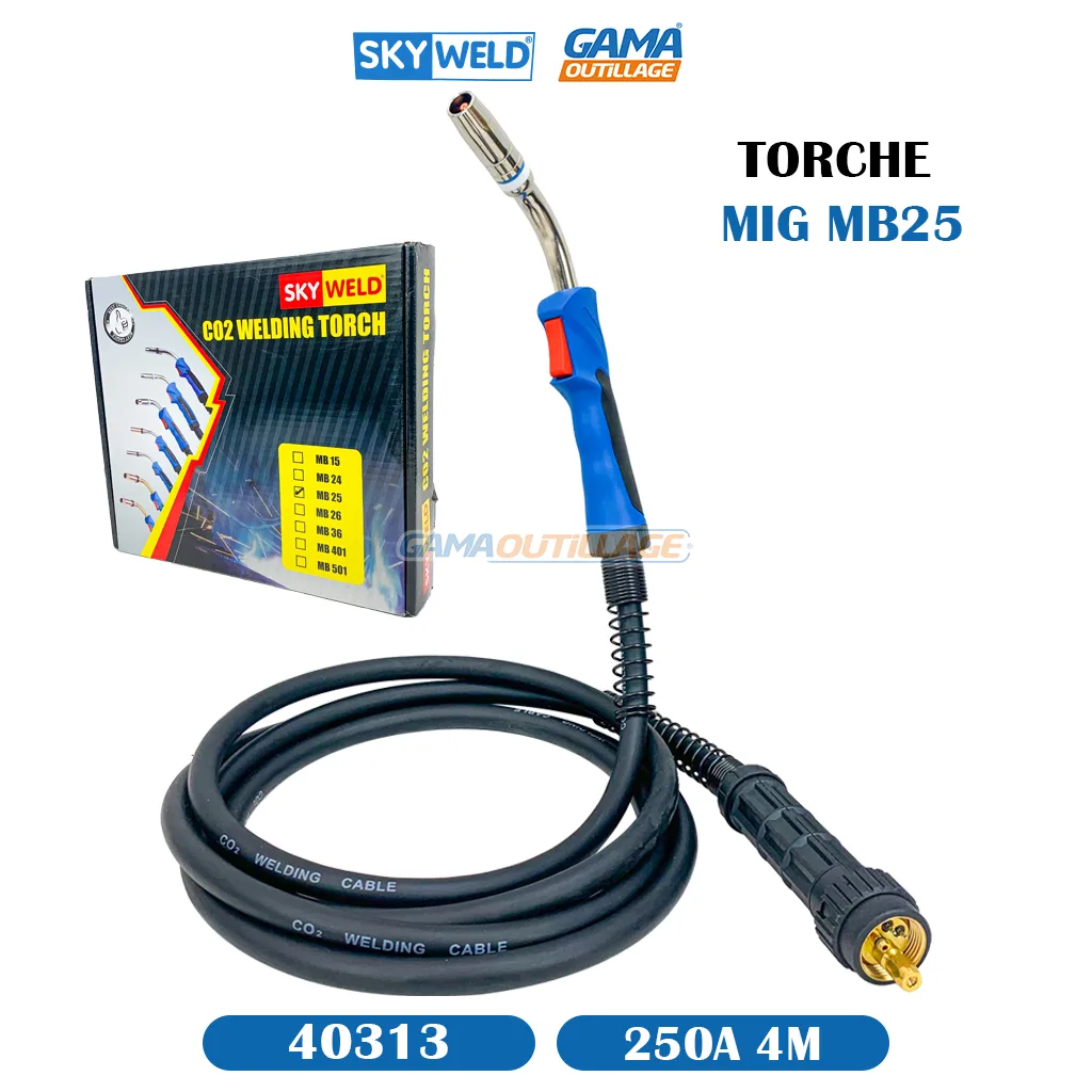 TORCHE MIG MB25 250A 4M SKY WELD – Image 7