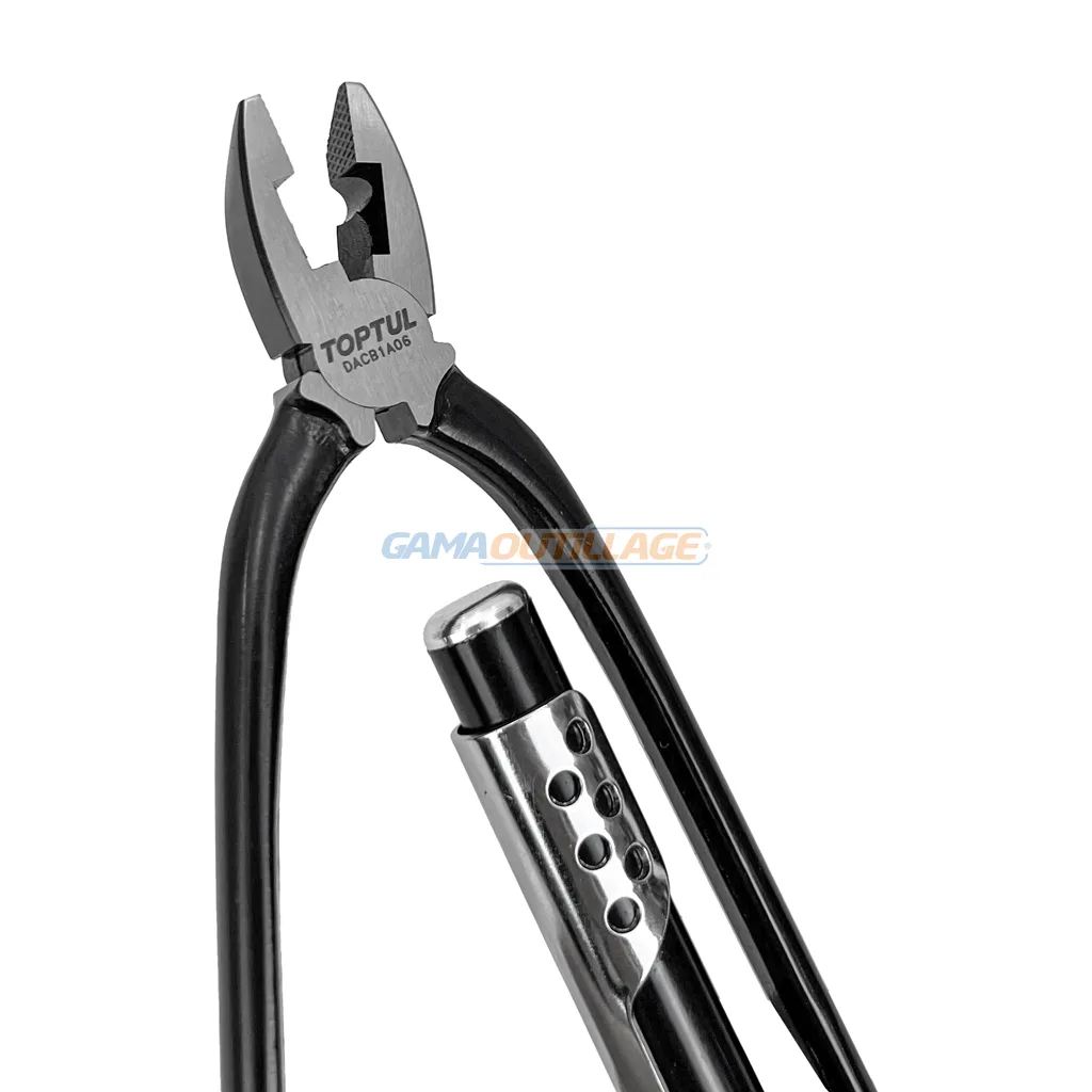 PINCE À TORSADER RÉVERSIBLE DE SÉCURITÉ POUR FILS 150MM TOPTUL – Image 3