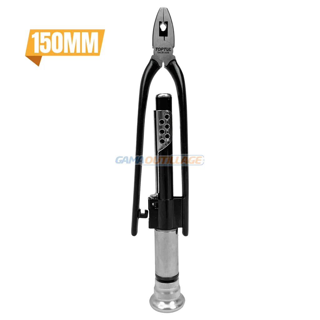 PINCE À TORSADER RÉVERSIBLE DE SÉCURITÉ POUR FILS 150MM TOPTUL – Image 1