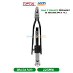 PINCE À TORSADER RÉVERSIBLE DE SÉCURITÉ POUR FILS 225MM TOPTUL – Image 8