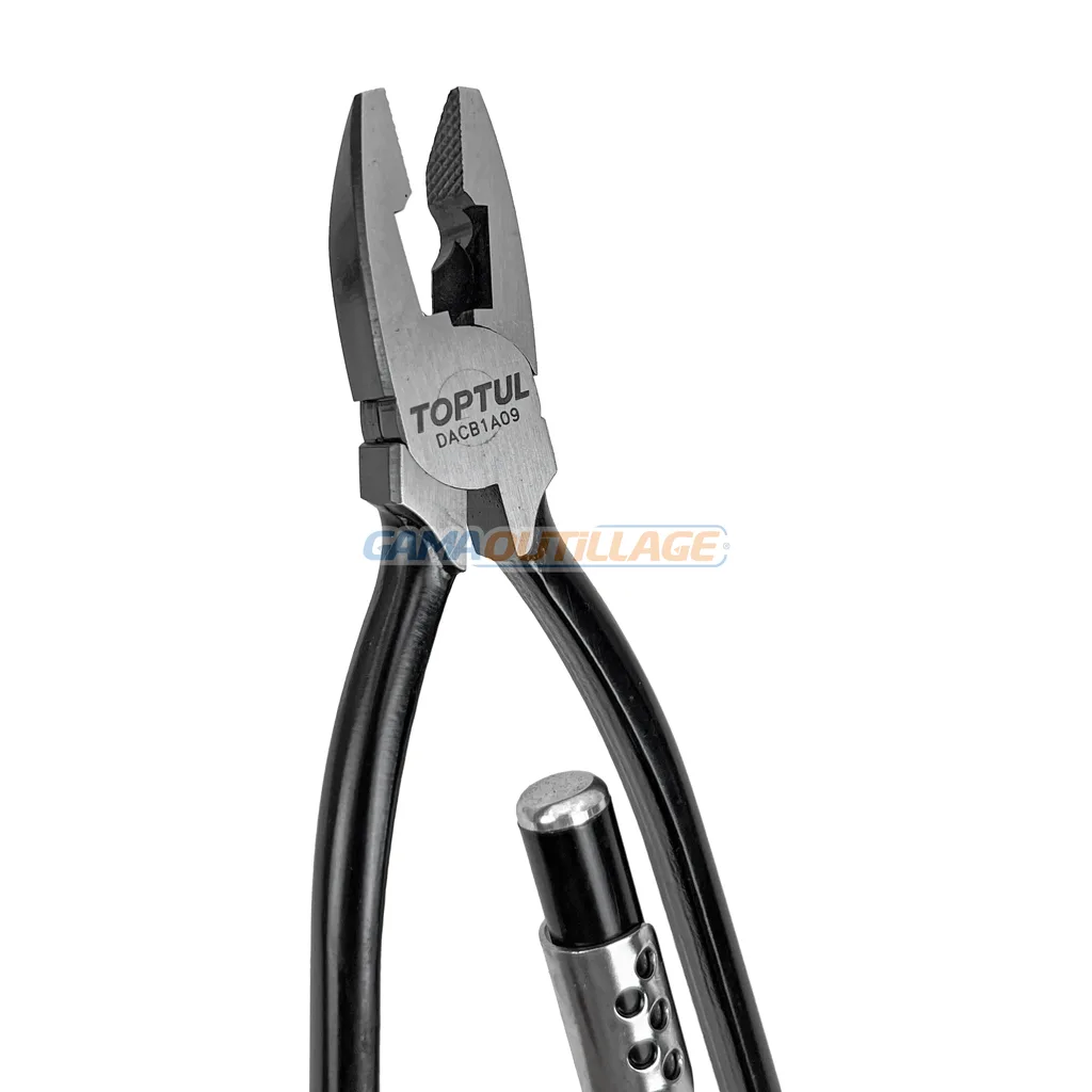 PINCE À TORSADER RÉVERSIBLE DE SÉCURITÉ POUR FILS 225MM TOPTUL – Image 2