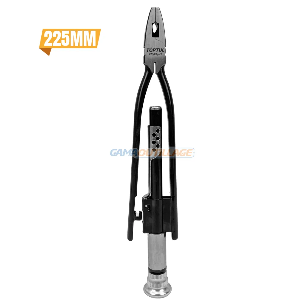 PINCE À TORSADER RÉVERSIBLE DE SÉCURITÉ POUR FILS 225MM TOPTUL – Image 1
