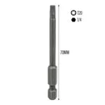 EMBOUT 1/4" TORX T20 70MM TOPTUL – Image 2