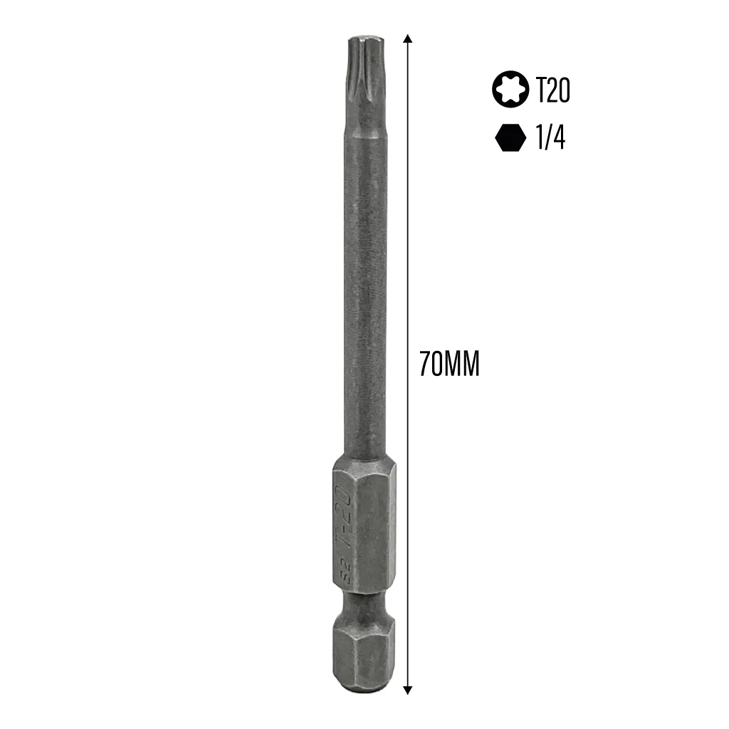 EMBOUT 1/4" TORX T20 70MM TOPTUL – Image 2