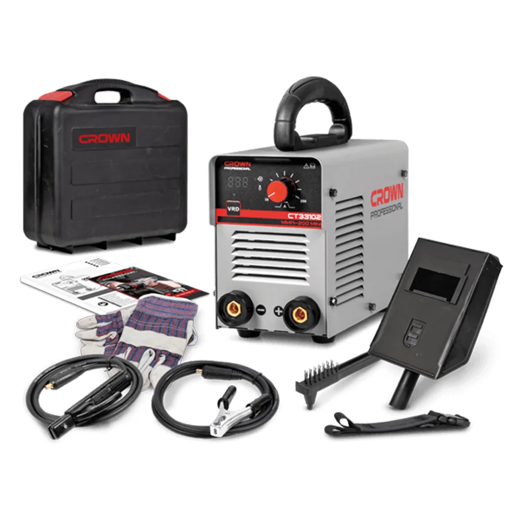 POSTE A SOUDER INVERTER 150A VALISE CROWN – Image 3