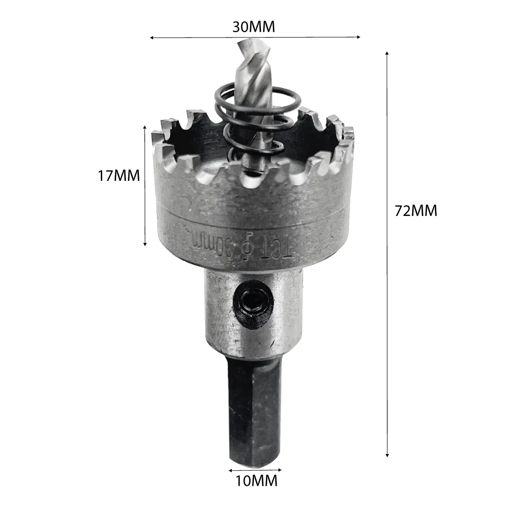 SCIE CLOCHE A METAUX A CARBUR 30MM TA – Image 2