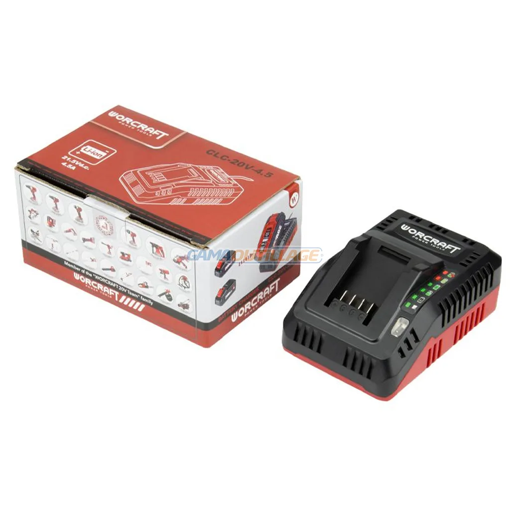 CHARGEUR BATTERIE 20V FAST WORCRAFT – Image 4