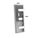 LAME RABOT ELECTRIQUE 82*29*3MM REAFFUTABLE M4 TA – Image 2