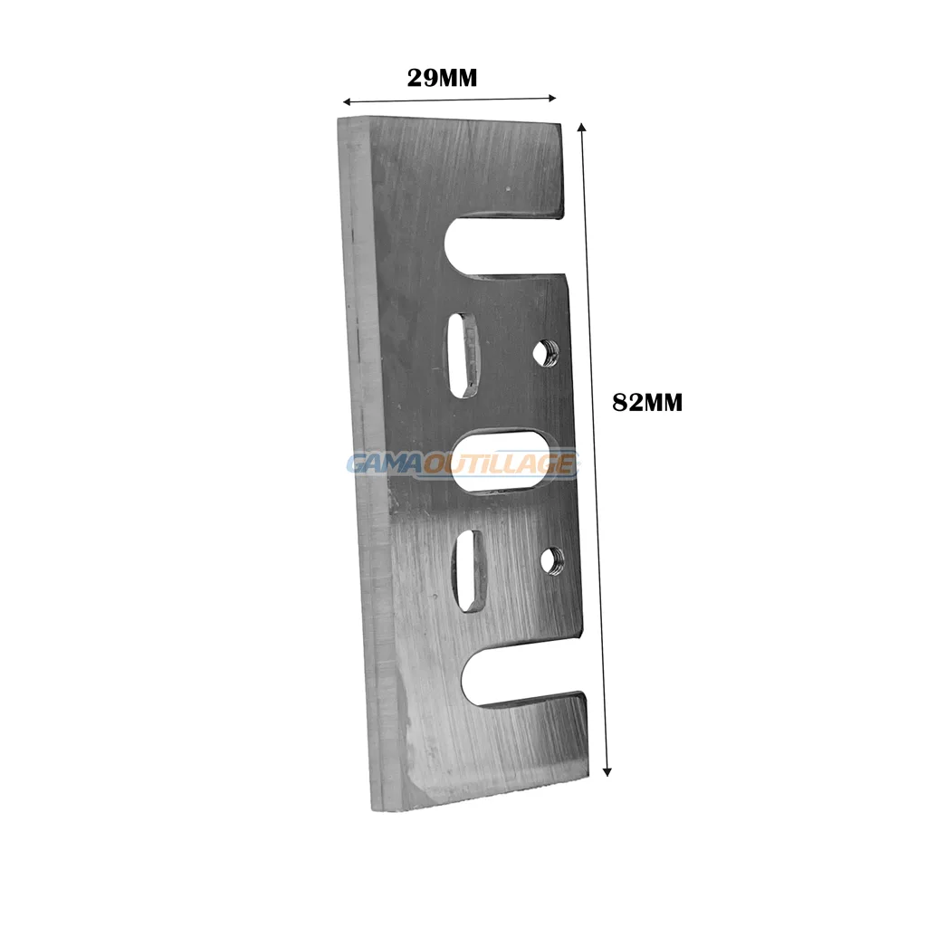LAME RABOT ELECTRIQUE 82*29*3MM REAFFUTABLE M4 TA – Image 2