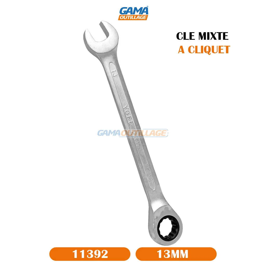 CLE MIXTE A CLIQUET N°13 YOFE – Image 4