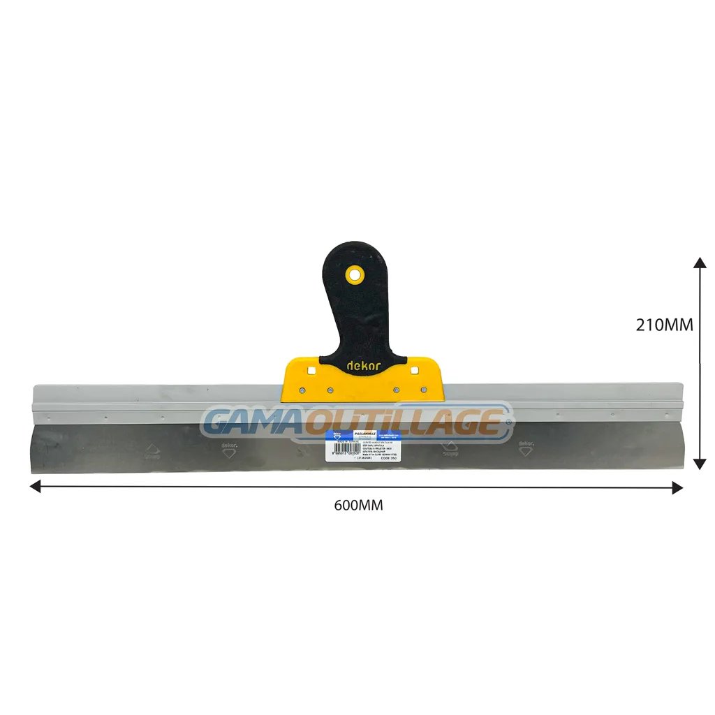 COUTEAU A ENDUIT PROJETER MONOCOUCHE INOX 60CM DEKOR – Image 2