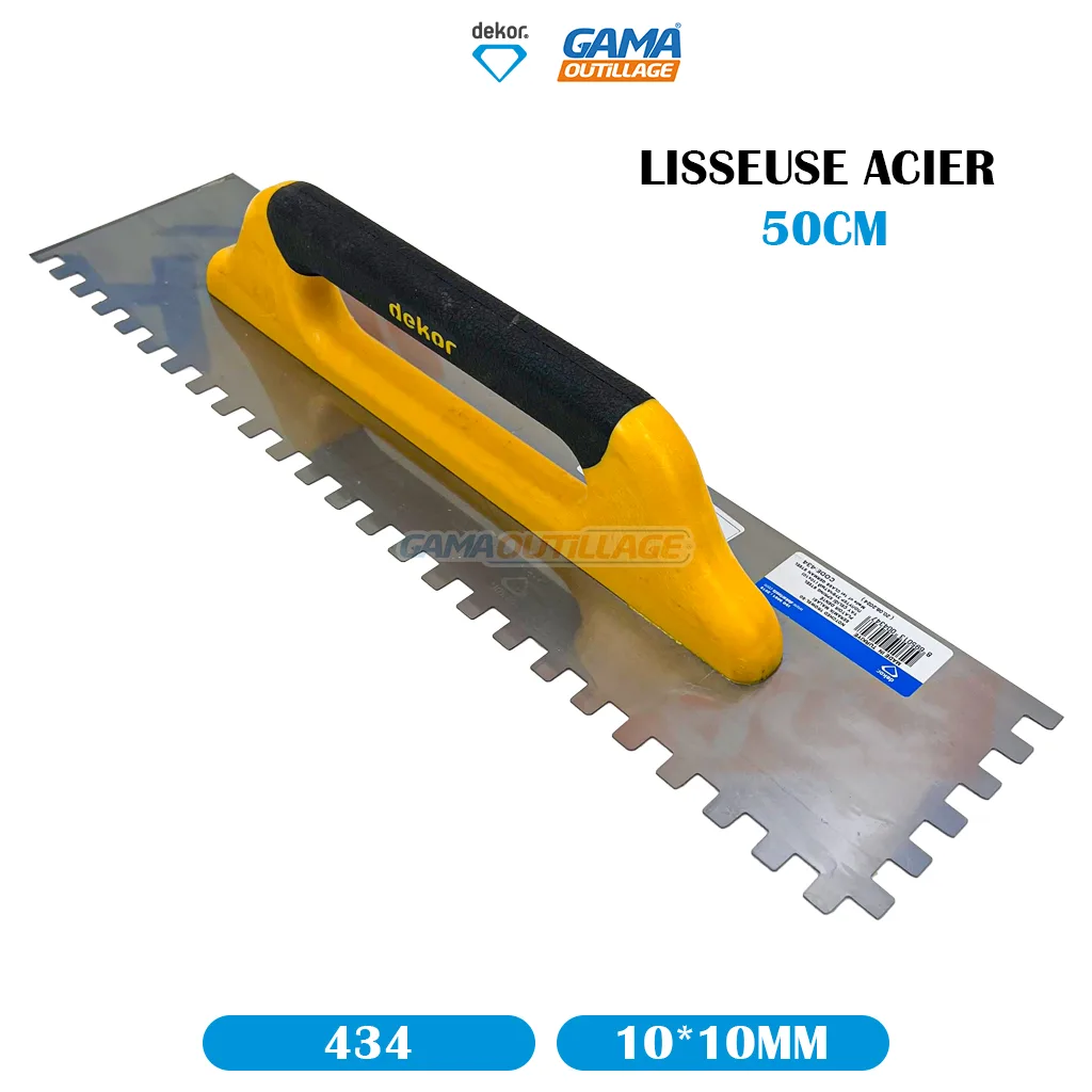 LISSEUSE ACIER 50CM 10*10 DEKOR – Image 4