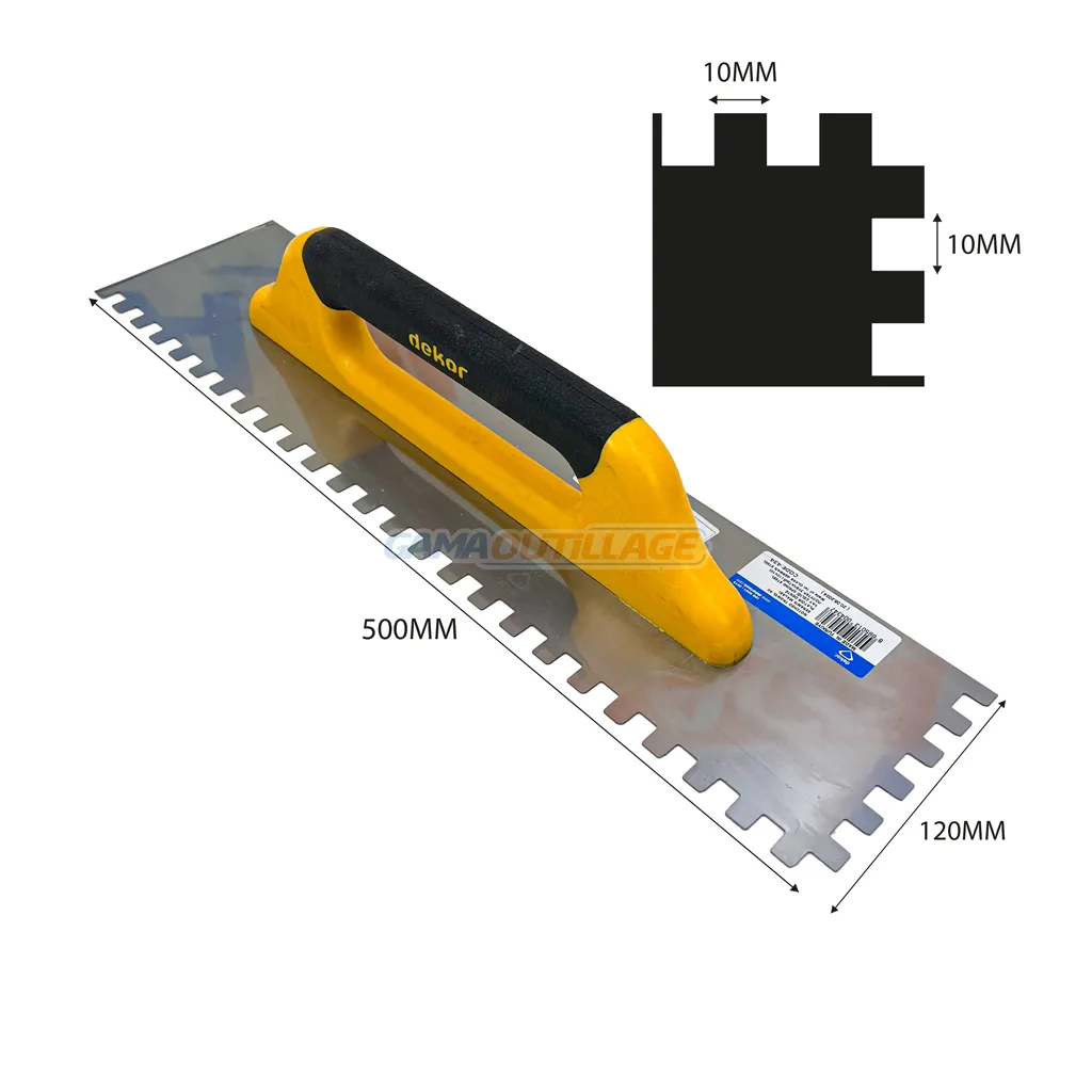 LISSEUSE ACIER 50CM 10*10 DEKOR – Image 2