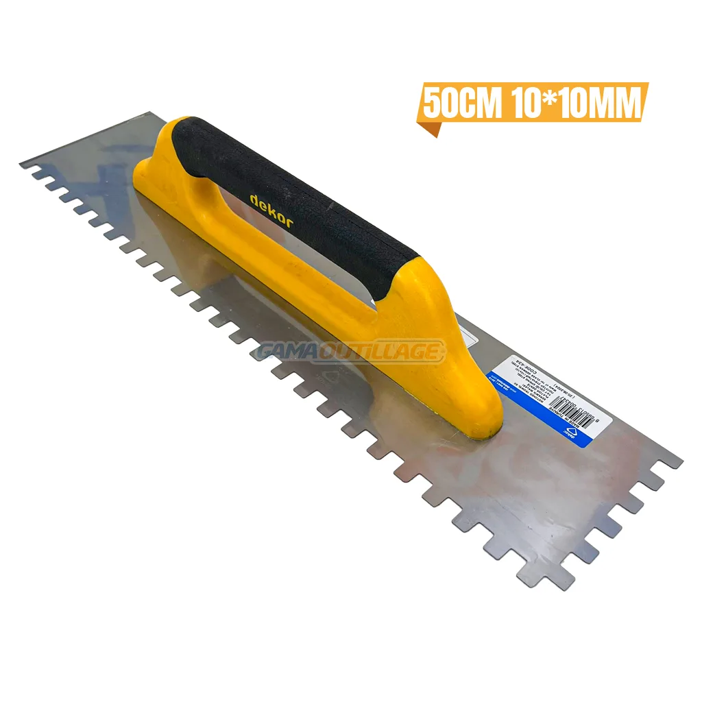 LISSEUSE ACIER 50CM 10*10 DEKOR – Image 1