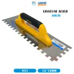 LISSEUSE ACIER 40CM 12*12 DEKOR – Image 4