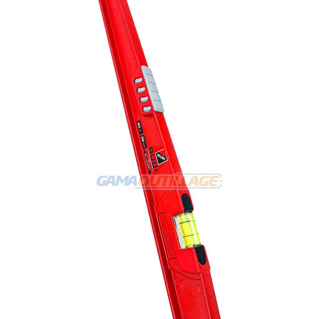 NIVEAU A BULLE ALUCAST 80CM RUBI – Image 3