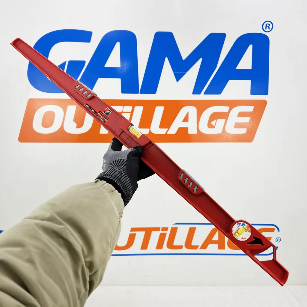 NIVEAU A BULLE ALUCAST 80CM RUBI – Image 6