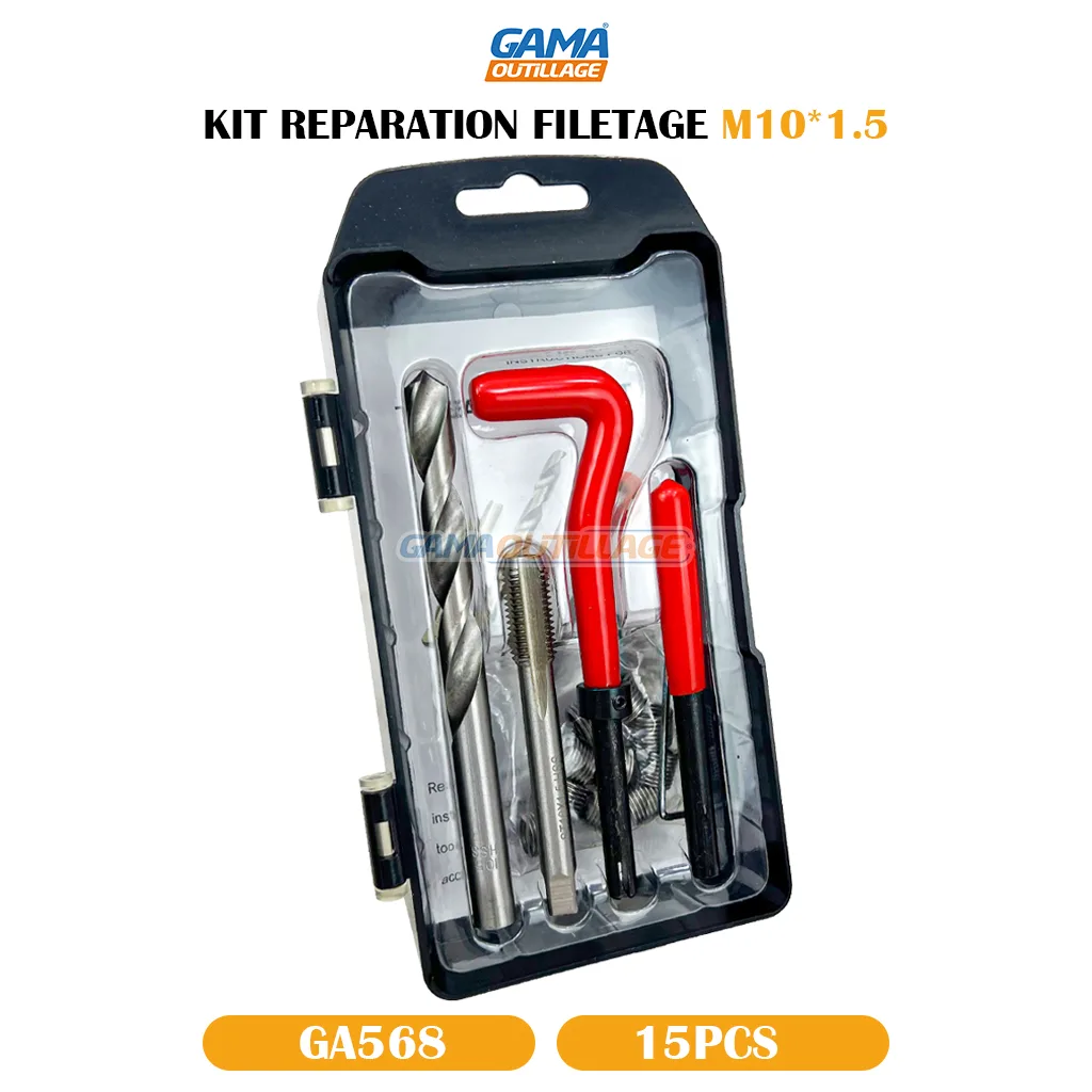 KIT REPARATION FILETAGE M10*1.5  15PCS DNM – Image 5