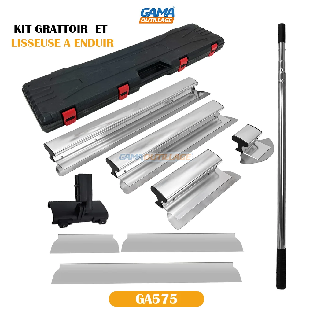 KIT GRATTOIR  ET LISSEUSE A ENDUIT DNM – Image 9