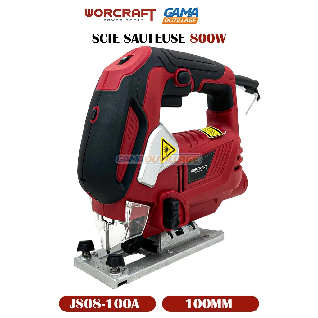 SCIE SAUTEUSE 800W 100MM WORCRAFT – Image 10