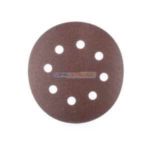 Disque abrasif velcro 125mm G150 GA601 GAMA OUTILLAGE