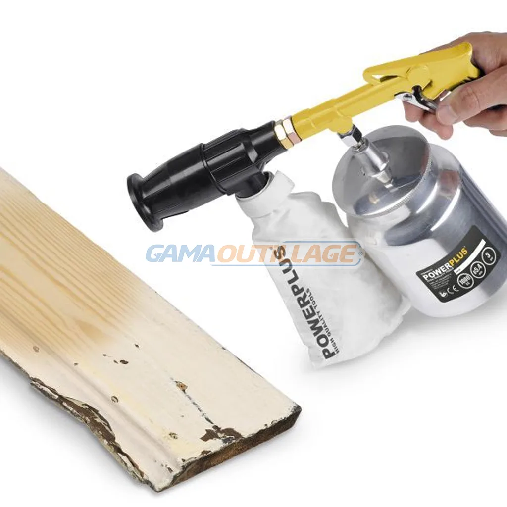 PISTOLET DE SABLAGE PNEUMATIQUE POWER PLUS – Image 7