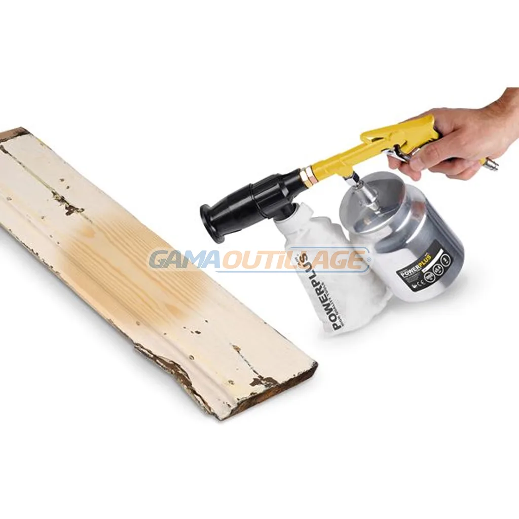 PISTOLET DE SABLAGE PNEUMATIQUE POWER PLUS – Image 8