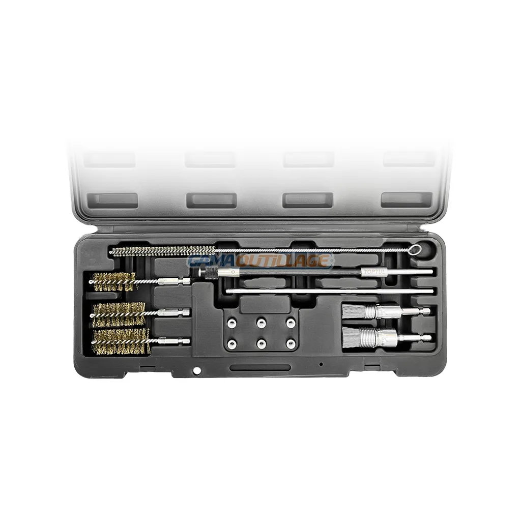 KIT NETTOYAGE SIEGE INJECTEUR 14PCS TOPTUL – Image 3