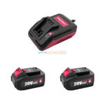 BOULONNEUSE S/FIL 20V 2*4.0AH 850N.M WORCRAFT