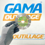 Disque diamant 110 mm, photo réelle