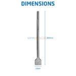 Burins SDS Max 011275 dimensions