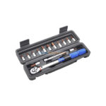 Clé dynamométrique 1/4’’ 2–24 Nm avec coffret 15 pièces