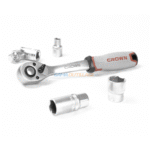 Caisse à Douille 1/2" 20PCS CROWN CPHSW-XE20A | close up shot - GAMA OUTILLAGE