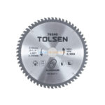 Disque carbure aluminium Tolsen 76540 Ø210mm 60 dents alésage 30mm pour coupe aluminium PVC métaux légers