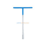 Clé en T à douille n°10 TA GA771 – poignée bleue – tige 29 cm